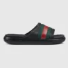 Dép Nam Gucci Web Slide Sandal