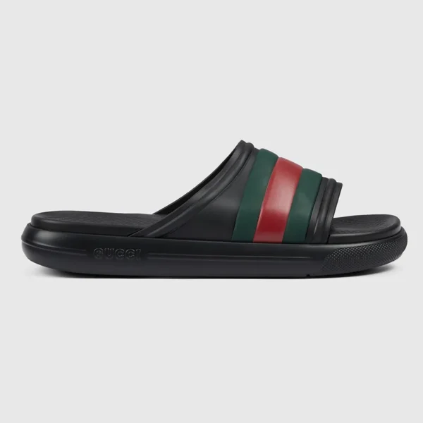 Dép Nam Gucci Web Slide Sandal
