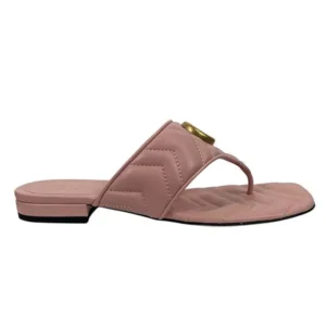 Dép Nữ Gucci GG Marmont Thong Sandal