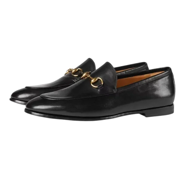 Giày Lười Nam Gucci Jordaan Leather Loafer