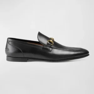 Giày Lười Nam Gucci Jordaan Leather Loafer