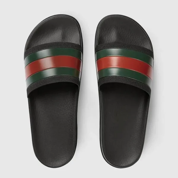 Dép Nam Gucci Web Slide Sandal